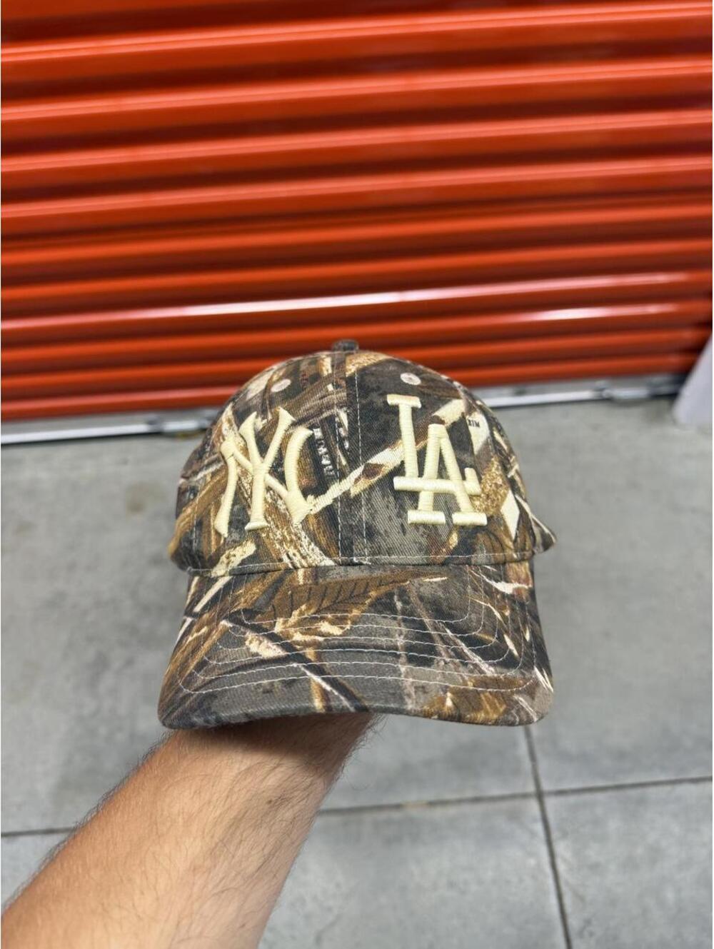 holiday brand realtree camo ny la yankees dodgers hat